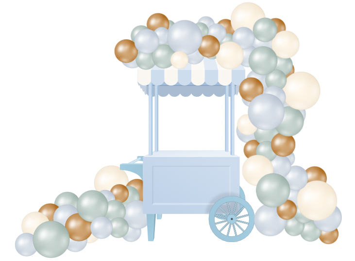 Custom party favors and personalized details by PopPop Events